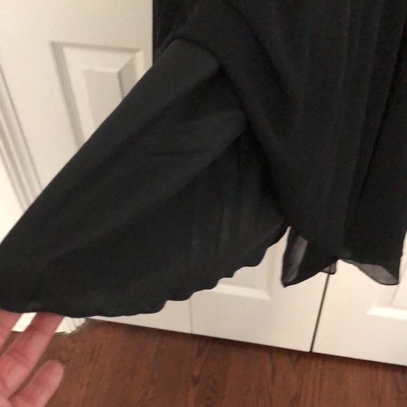 Vintage Beaded Black and Gold Formal Dress - Picture 13 of 16